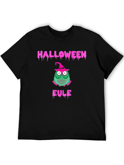 Halloween Owl Eule T-Shirt - Spooky Season Tee
