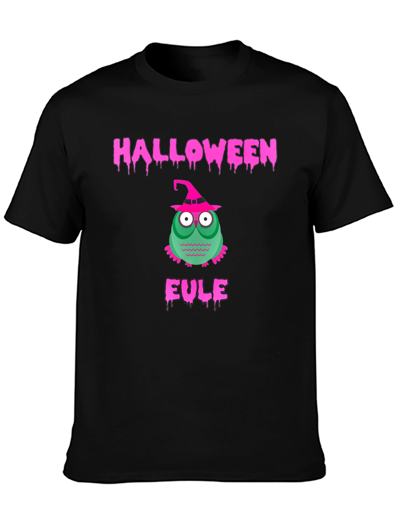 Halloween Owl Eule T-Shirt - Spooky Season Tee