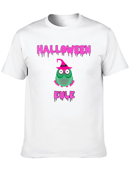 Halloween Owl Eule T-Shirt - Spooky Season Tee