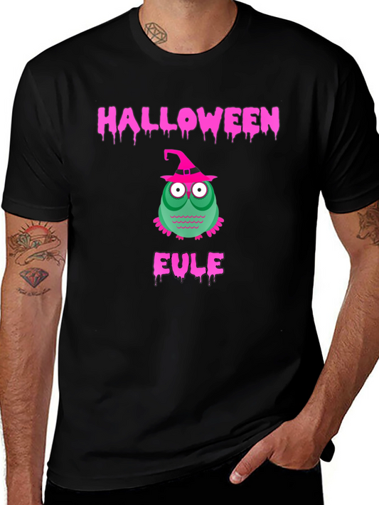 Halloween Owl Eule T-Shirt - Spooky Season Tee