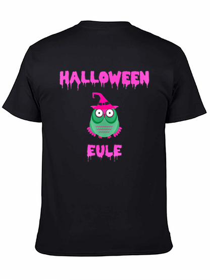 Halloween Owl Eule T-Shirt - Spooky Season Tee