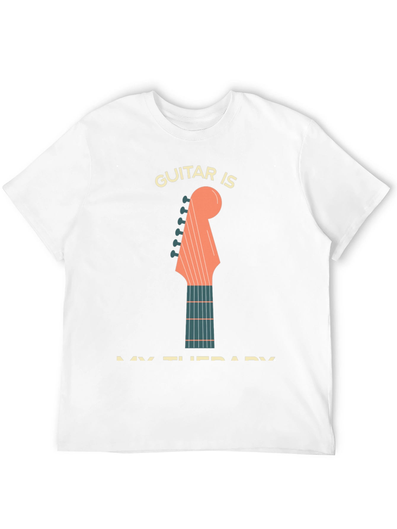 Guitar Is My Therapy T-Shirt - Musician Apparel