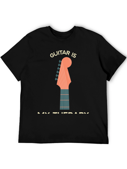 Guitar Is My Therapy T-Shirt - Musician Apparel