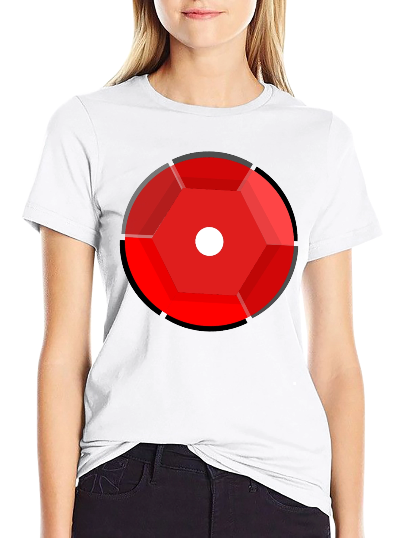 Red Gem T-Shirt - Bold Graphic Tee