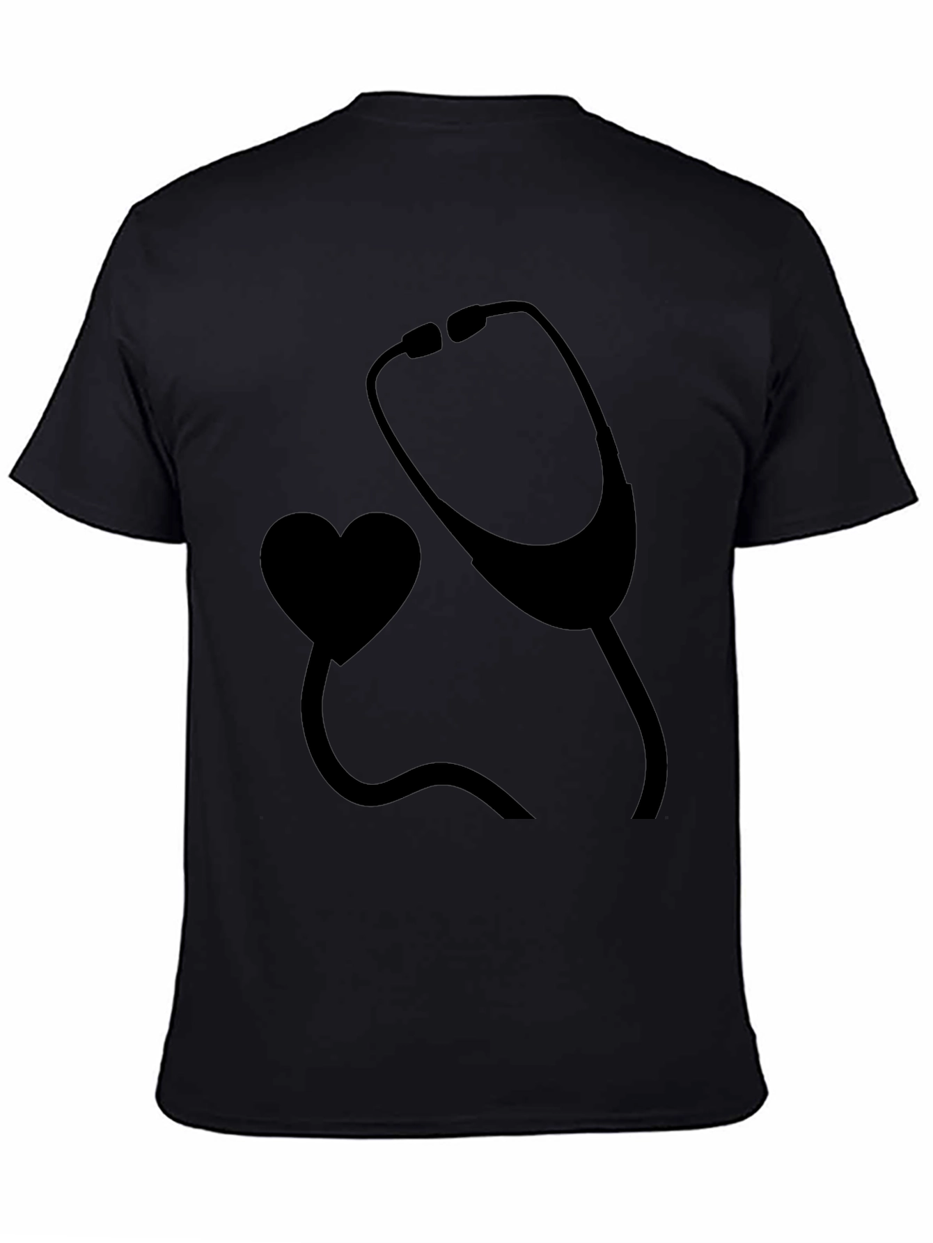 Heartbeat Stethoscope Graphic Tee - Medical Appreciation
