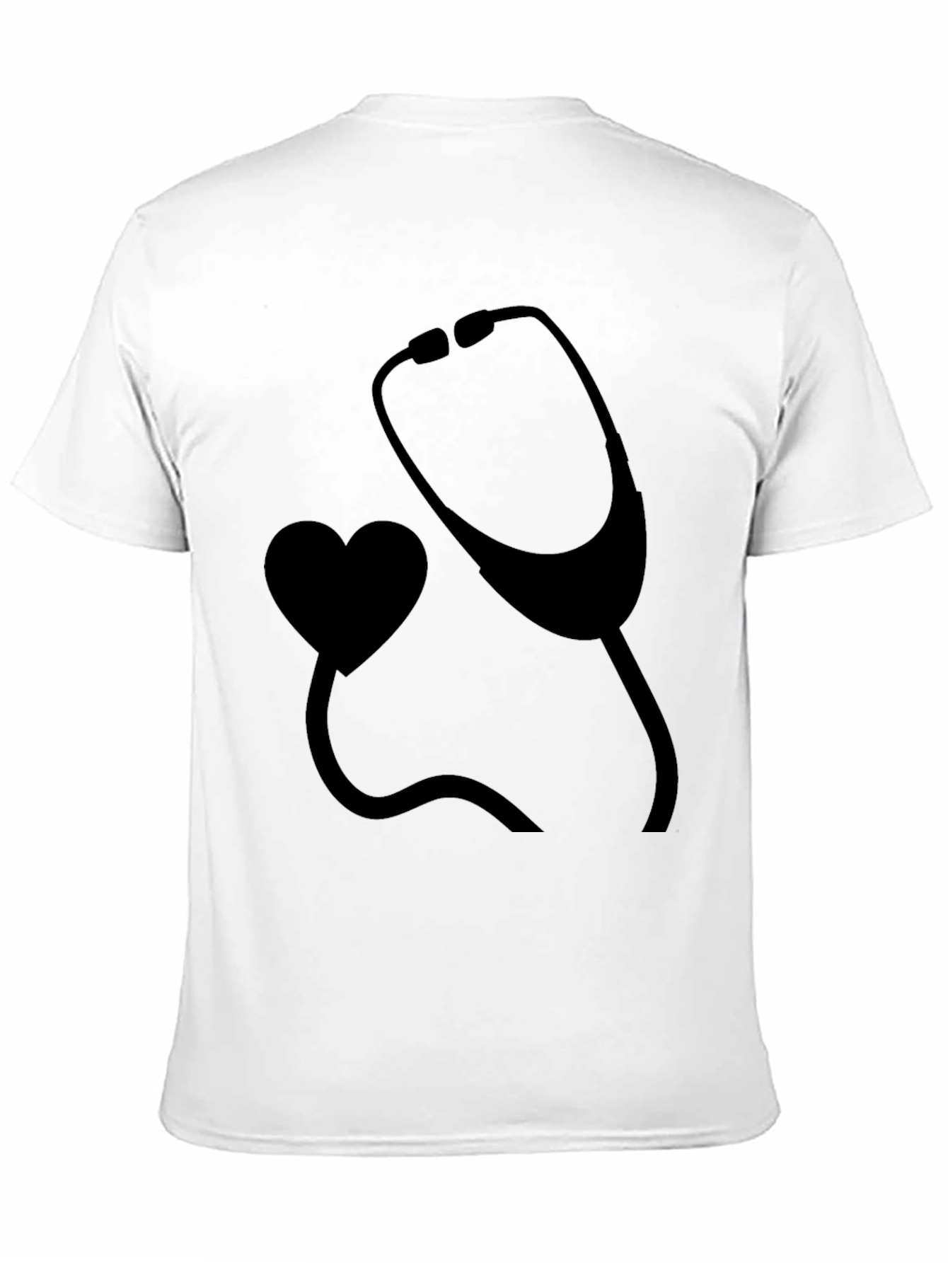 Heartbeat Stethoscope Graphic Tee - Medical Appreciation