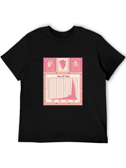 Tulip Mania Stock Chart T-Shirt