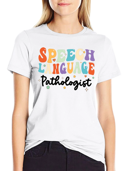 Speech Language Pathologist Graphic Tee