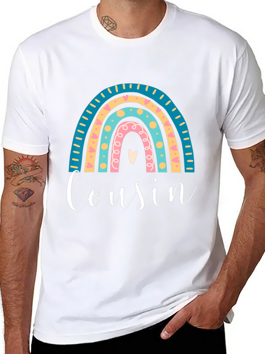 Cousin Rainbow Graphic Tee