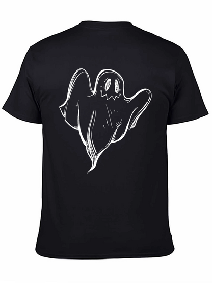 Spooky Ghost Graphic Tee - Halloween Ready!