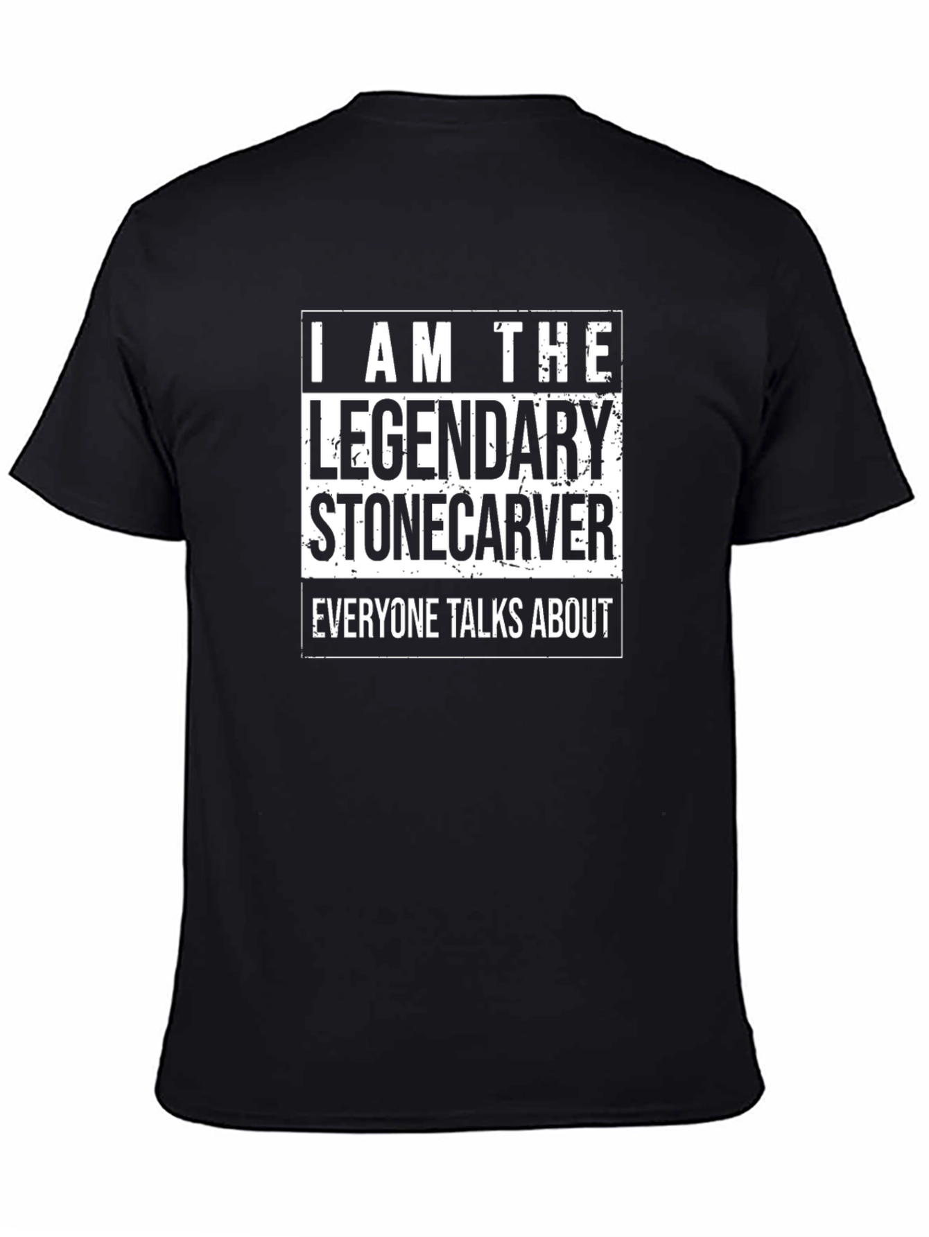 Legendary Stonecarver T-Shirt - Unique Graphic Tee