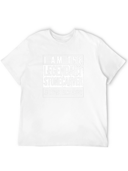 Legendary Stonecarver T-Shirt - Unique Graphic Tee
