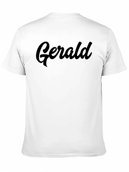Gerald T-Shirt - Classic Black Crew Neck Tee