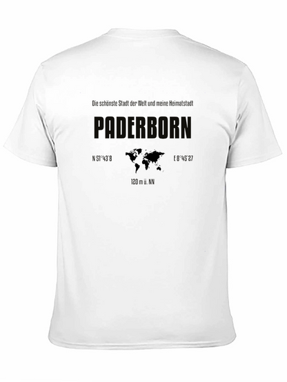 Paderborn World Map T-Shirt