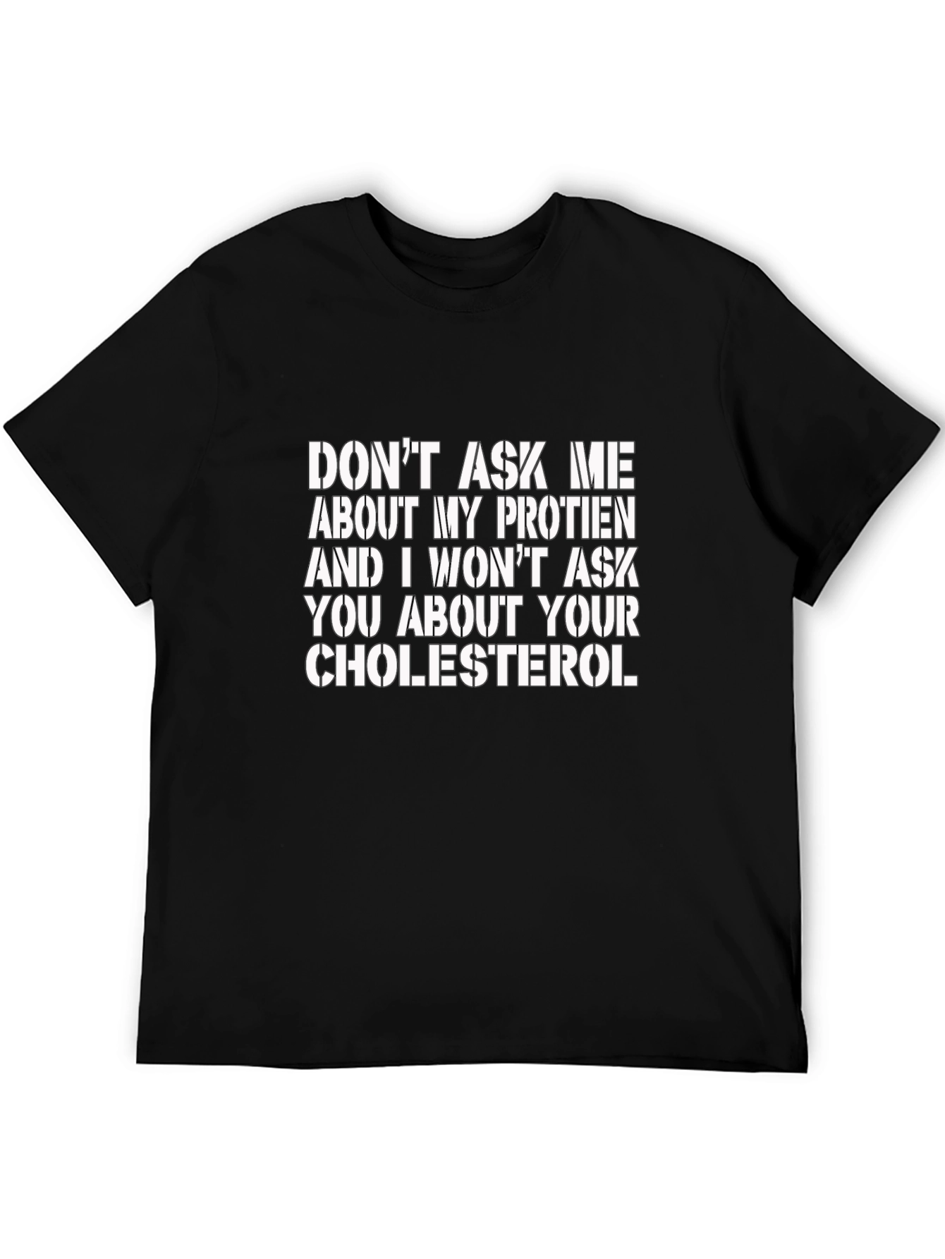 Protein vs Cholesterol Graphic Tee