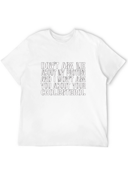 Protein vs Cholesterol Graphic Tee