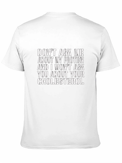 Protein vs Cholesterol Graphic Tee