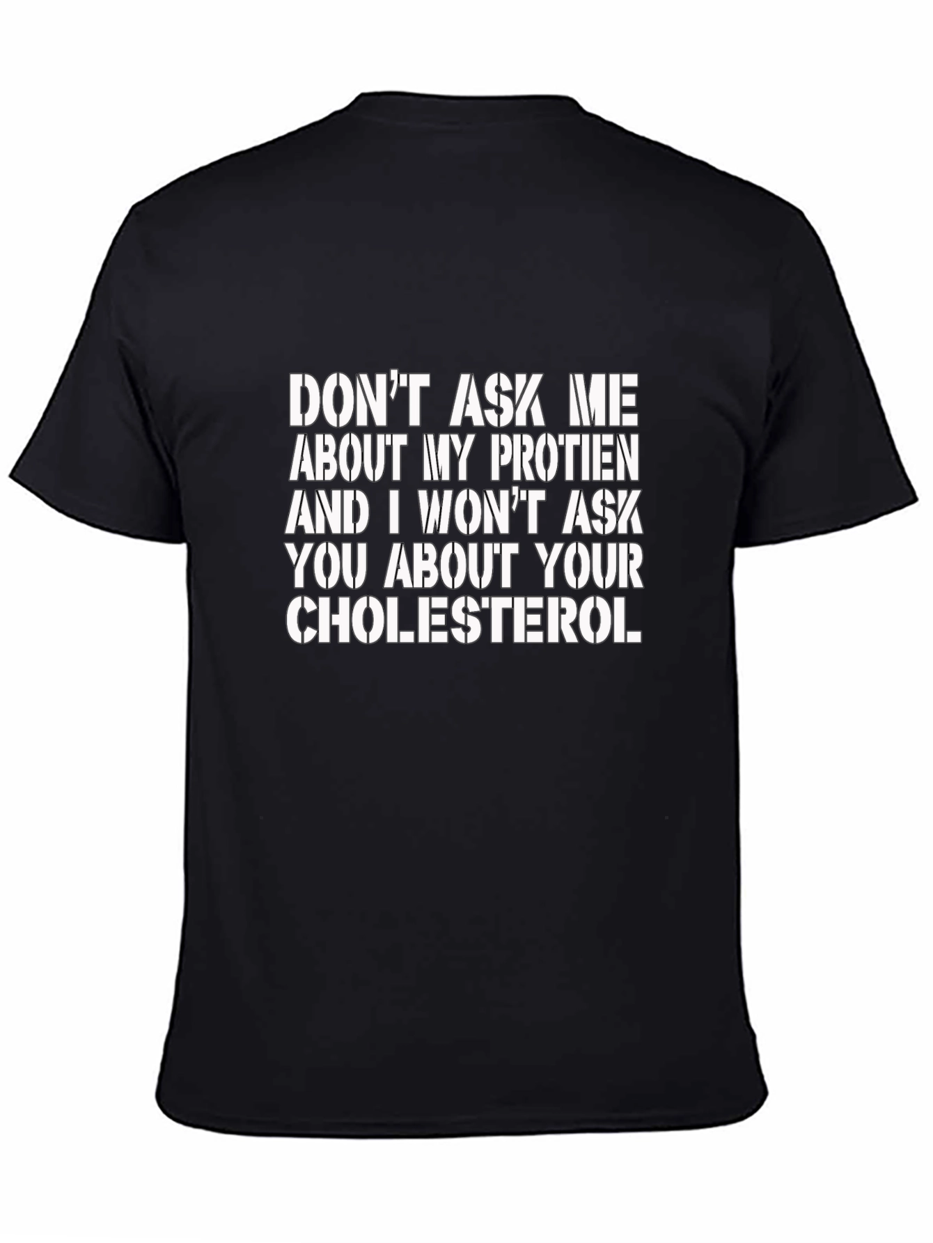 Protein vs Cholesterol Graphic Tee