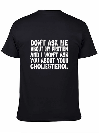 Protein vs Cholesterol Graphic Tee