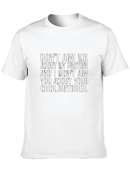 Protein vs Cholesterol Graphic Tee