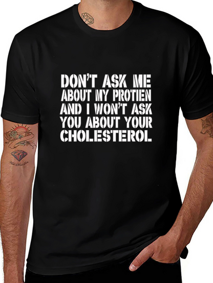 Protein vs Cholesterol Graphic Tee