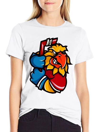 Cool Bird Hockey T-Shirt - Black