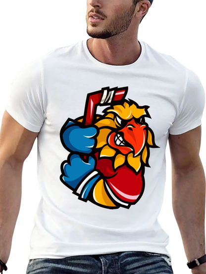 Cool Bird Hockey T-Shirt - Black
