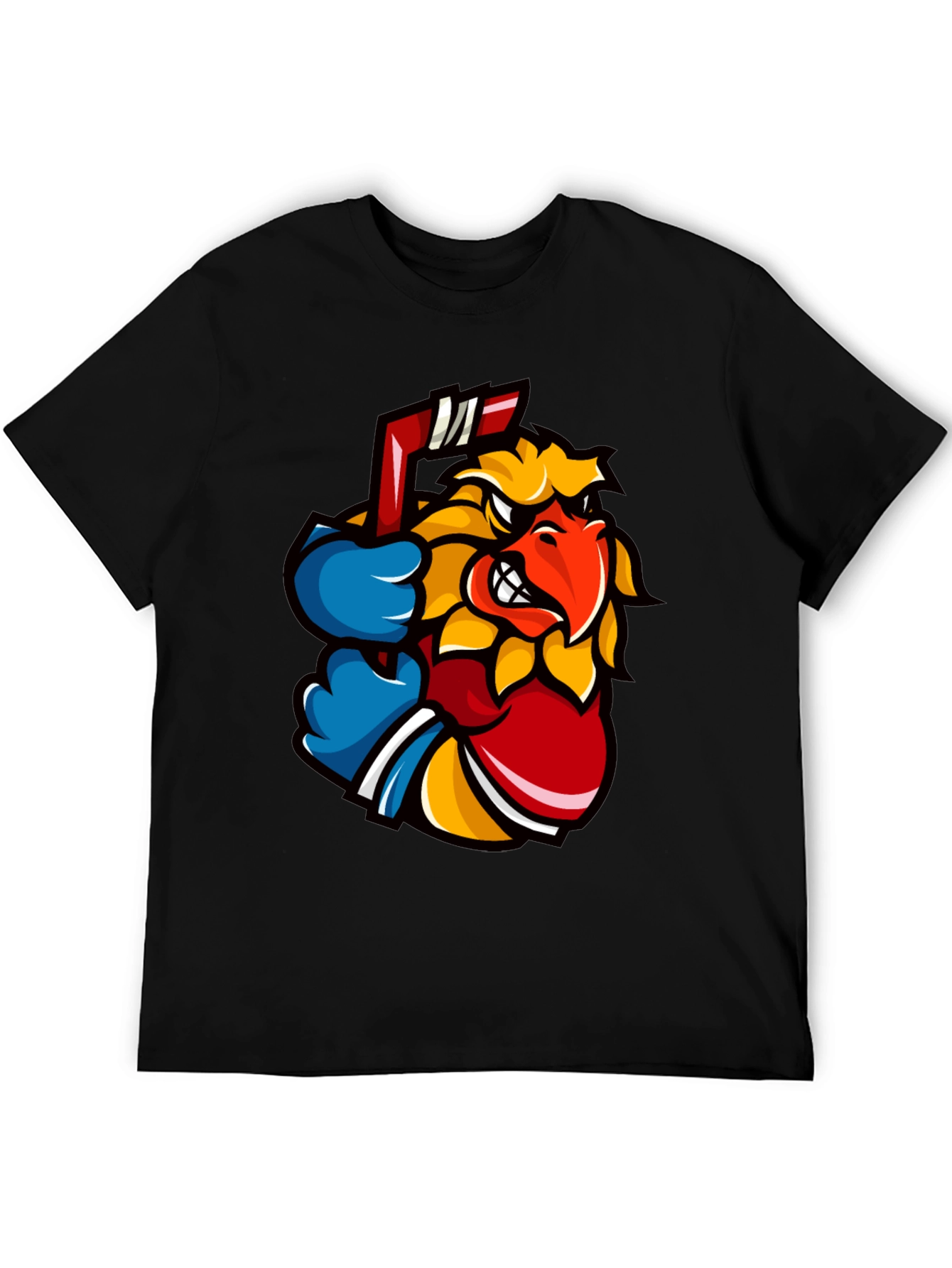 Cool Bird Hockey T-Shirt - Black