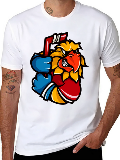 Cool Bird Hockey T-Shirt - Black