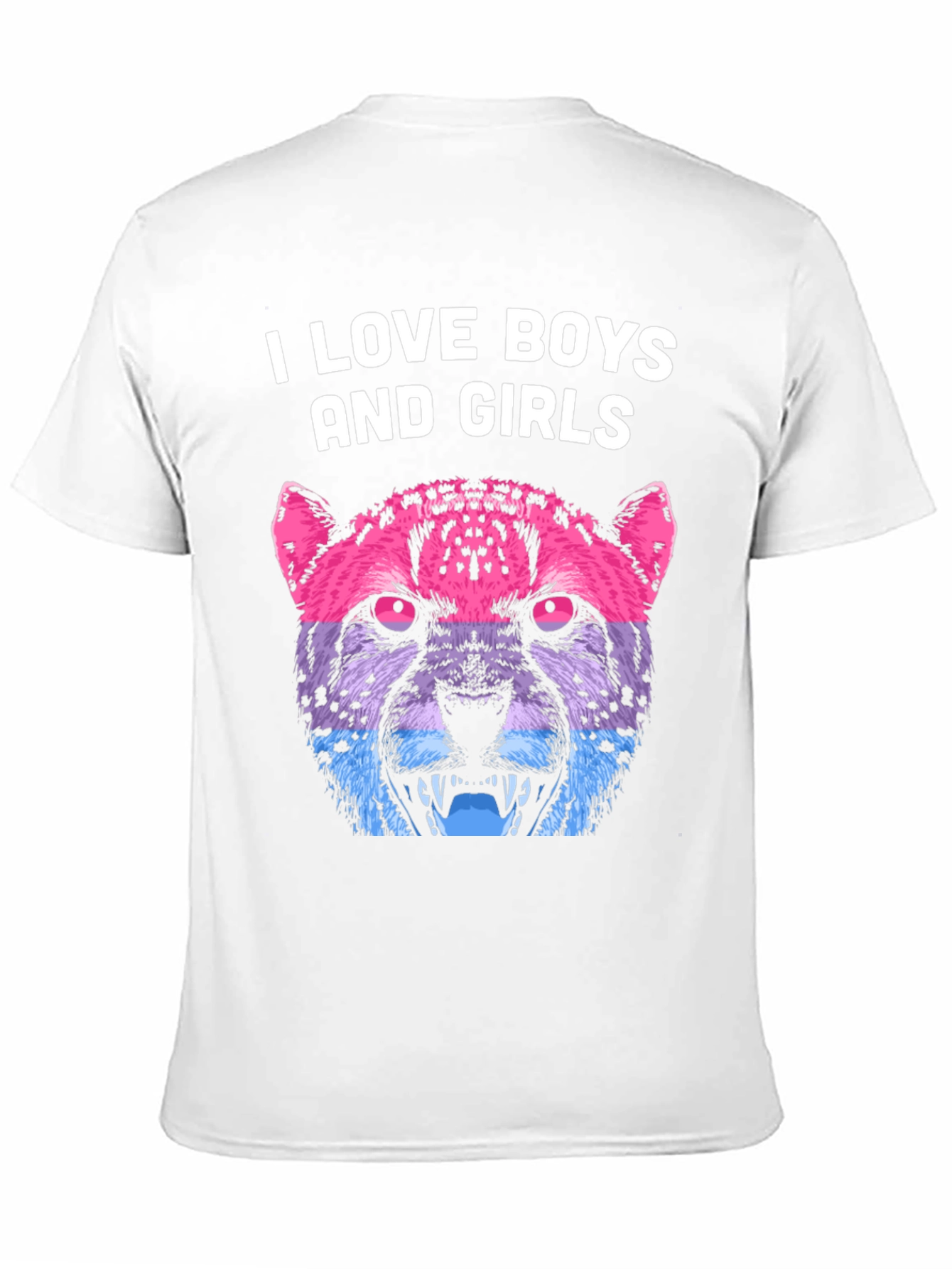 I Love Boys and Girls Cheetah Graphic Tee