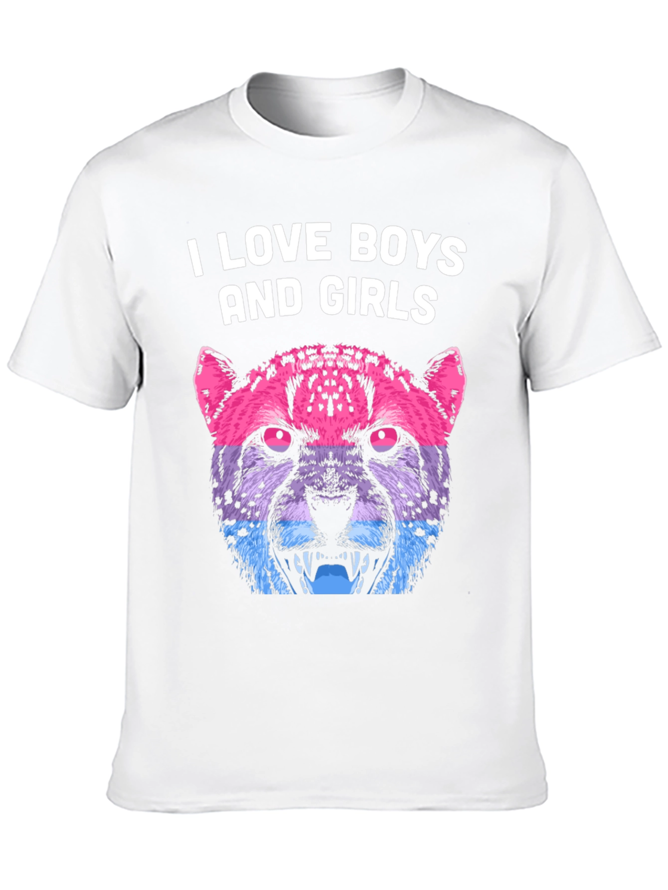 I Love Boys and Girls Cheetah Graphic Tee