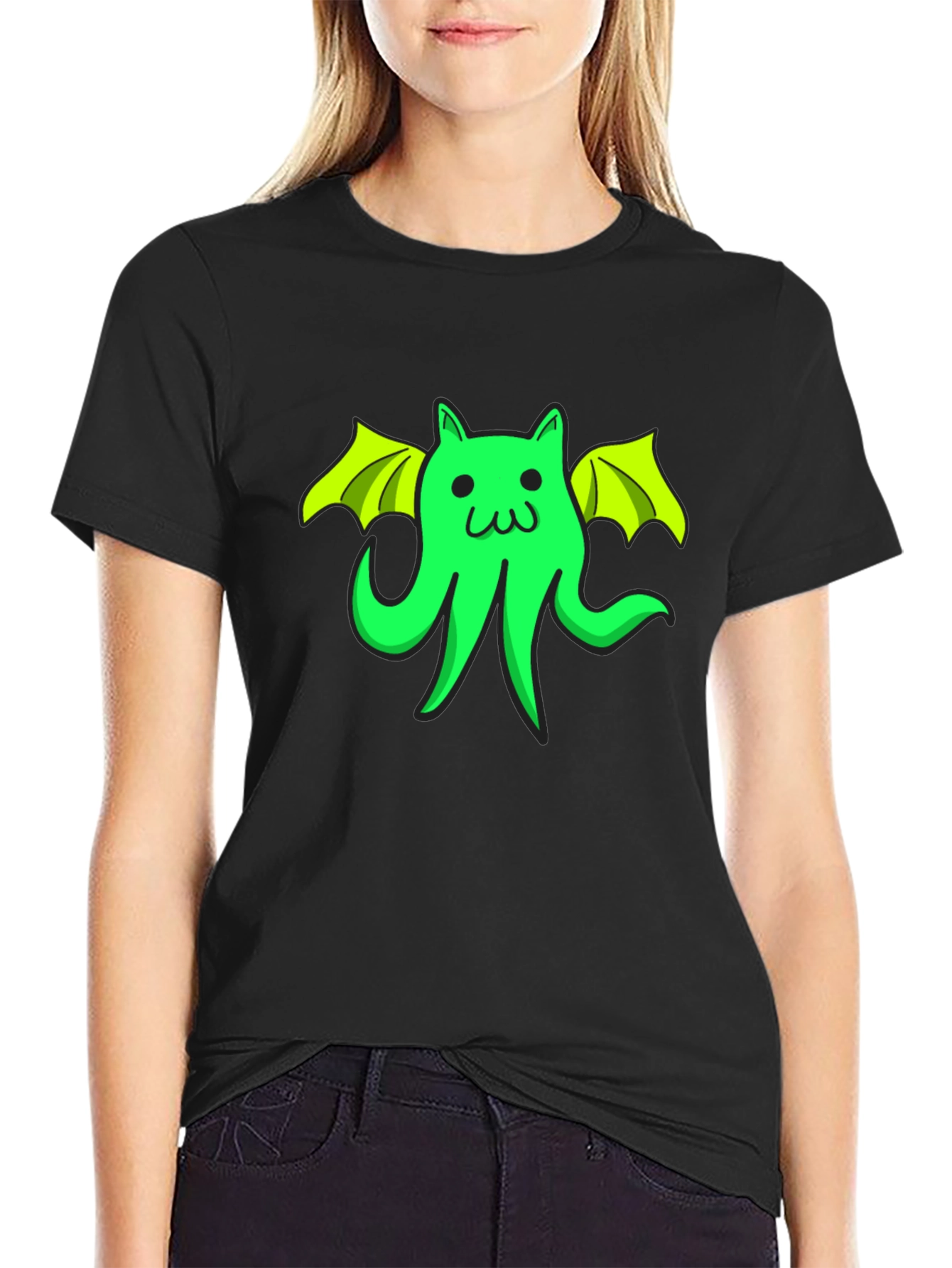Cthulhu Cat Graphic Tee