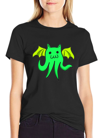 Cthulhu Cat Graphic Tee