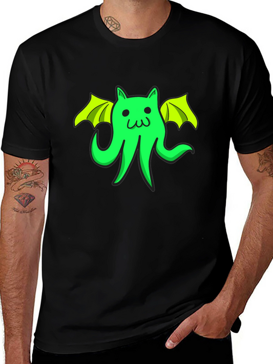 Cthulhu Cat Graphic Tee