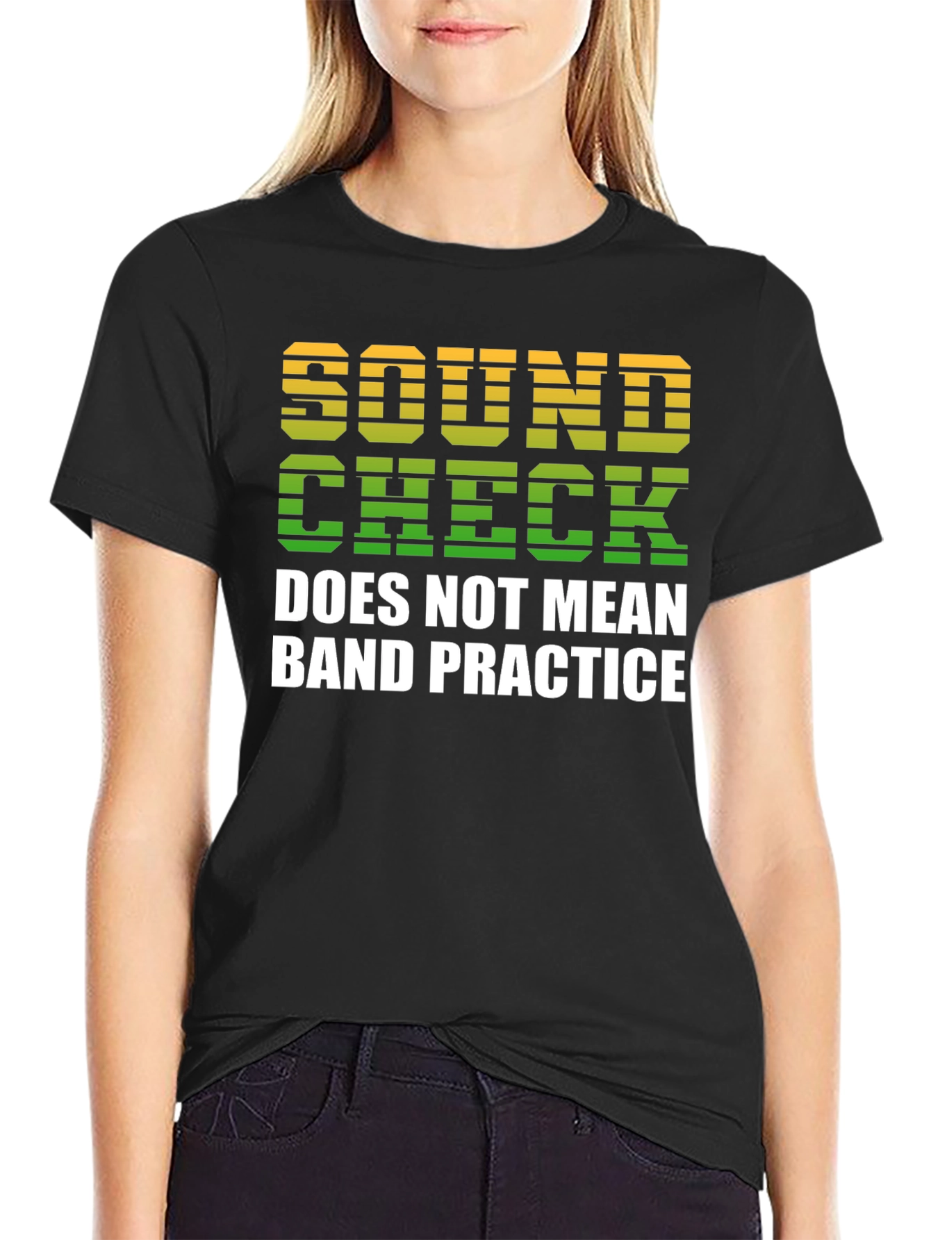 Sound Check Band Practice Graphic T-Shirt