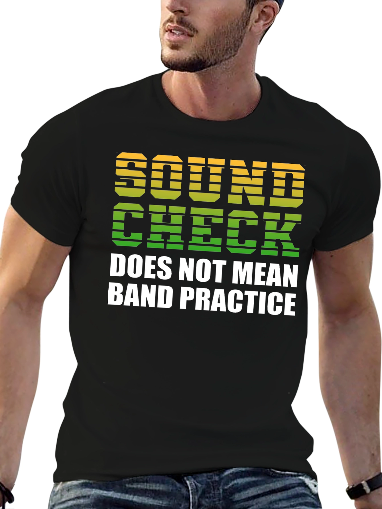 Sound Check Band Practice Graphic T-Shirt
