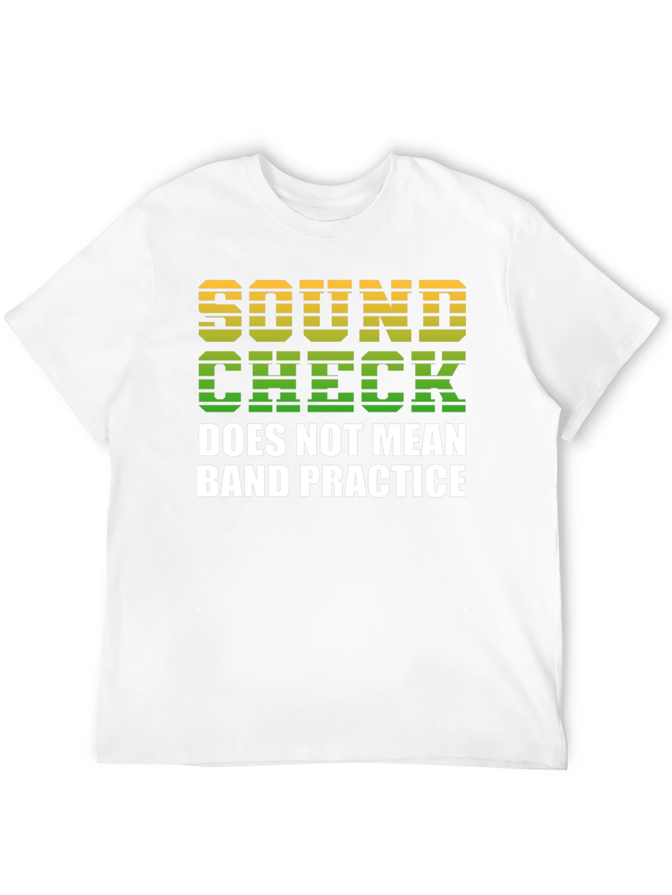 Sound Check Band Practice Graphic T-Shirt