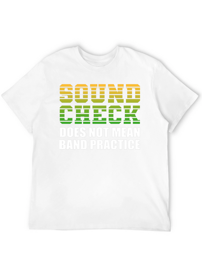Sound Check Band Practice Graphic T-Shirt