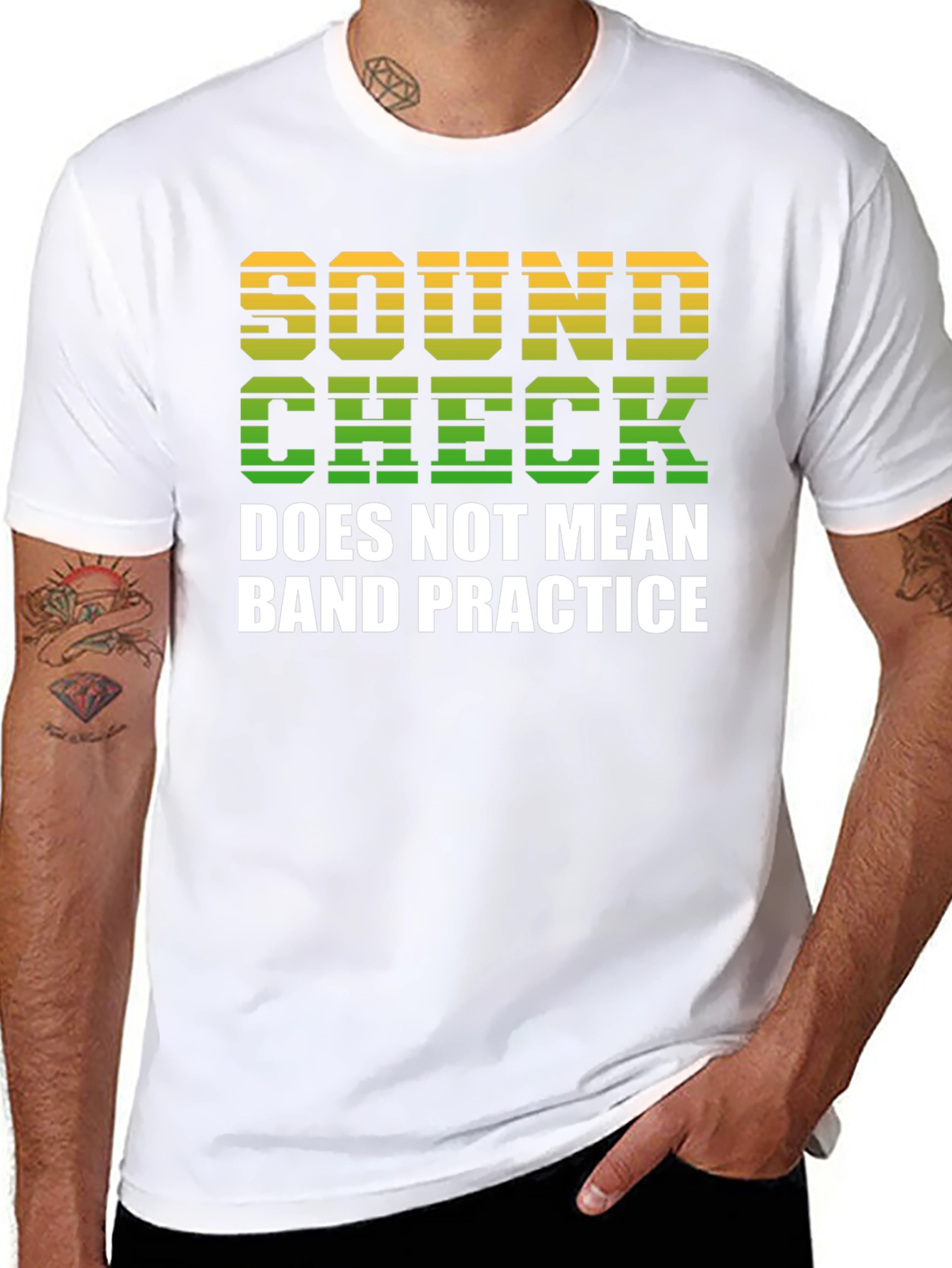 Sound Check Band Practice Graphic T-Shirt