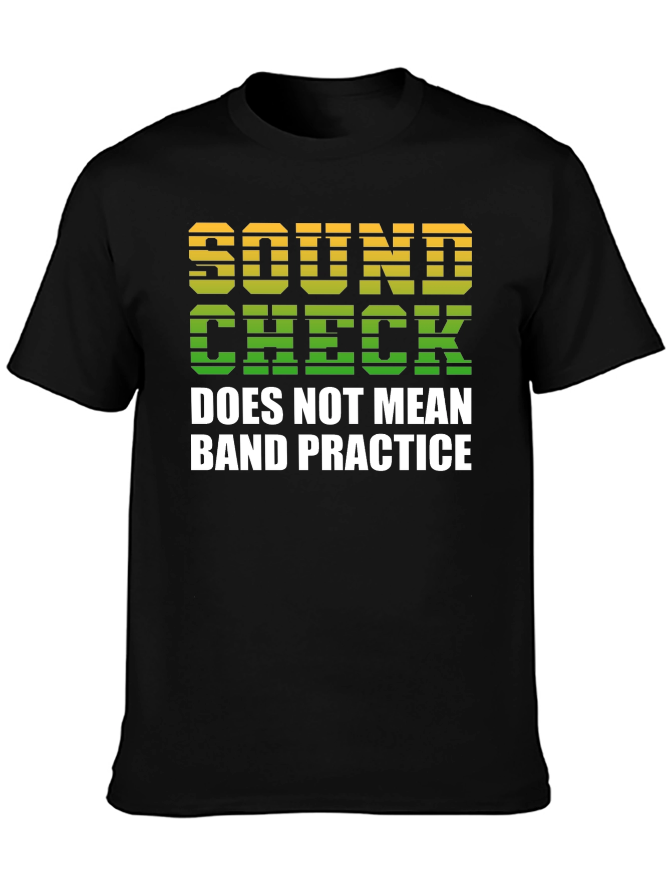 Sound Check Band Practice Graphic T-Shirt