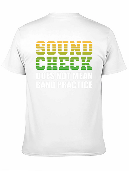 Sound Check Band Practice Graphic T-Shirt