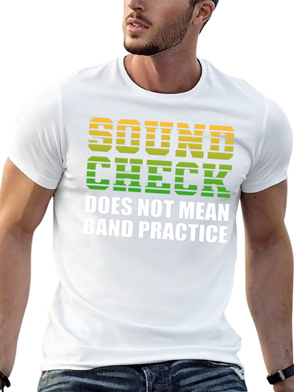 Sound Check Band Practice Graphic T-Shirt