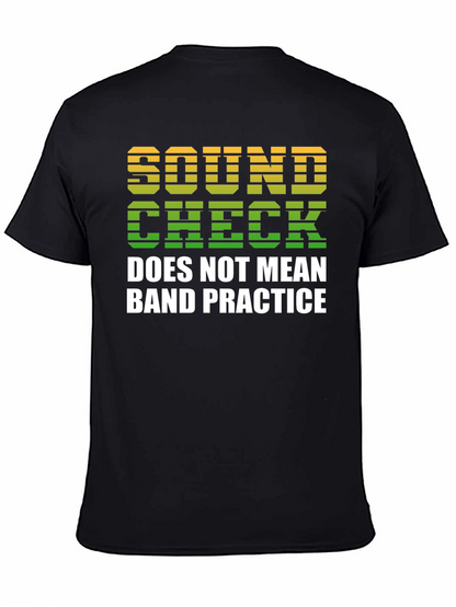 Sound Check Band Practice Graphic T-Shirt