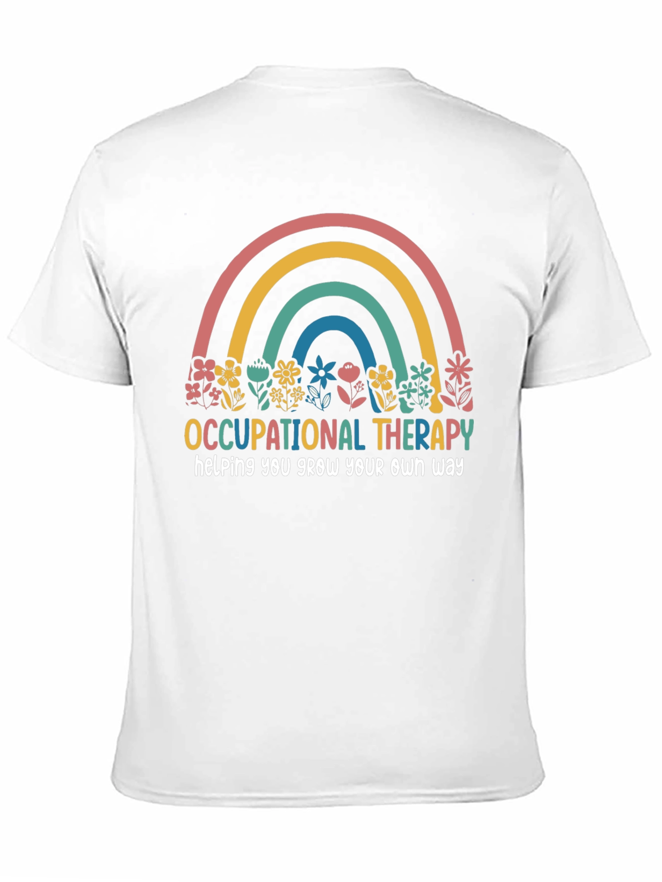 Occupational Therapy Rainbow Graphic T-Shirt