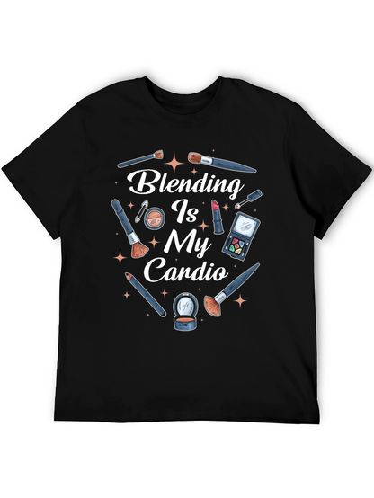 Blending Is My Cardio Graphic Tee