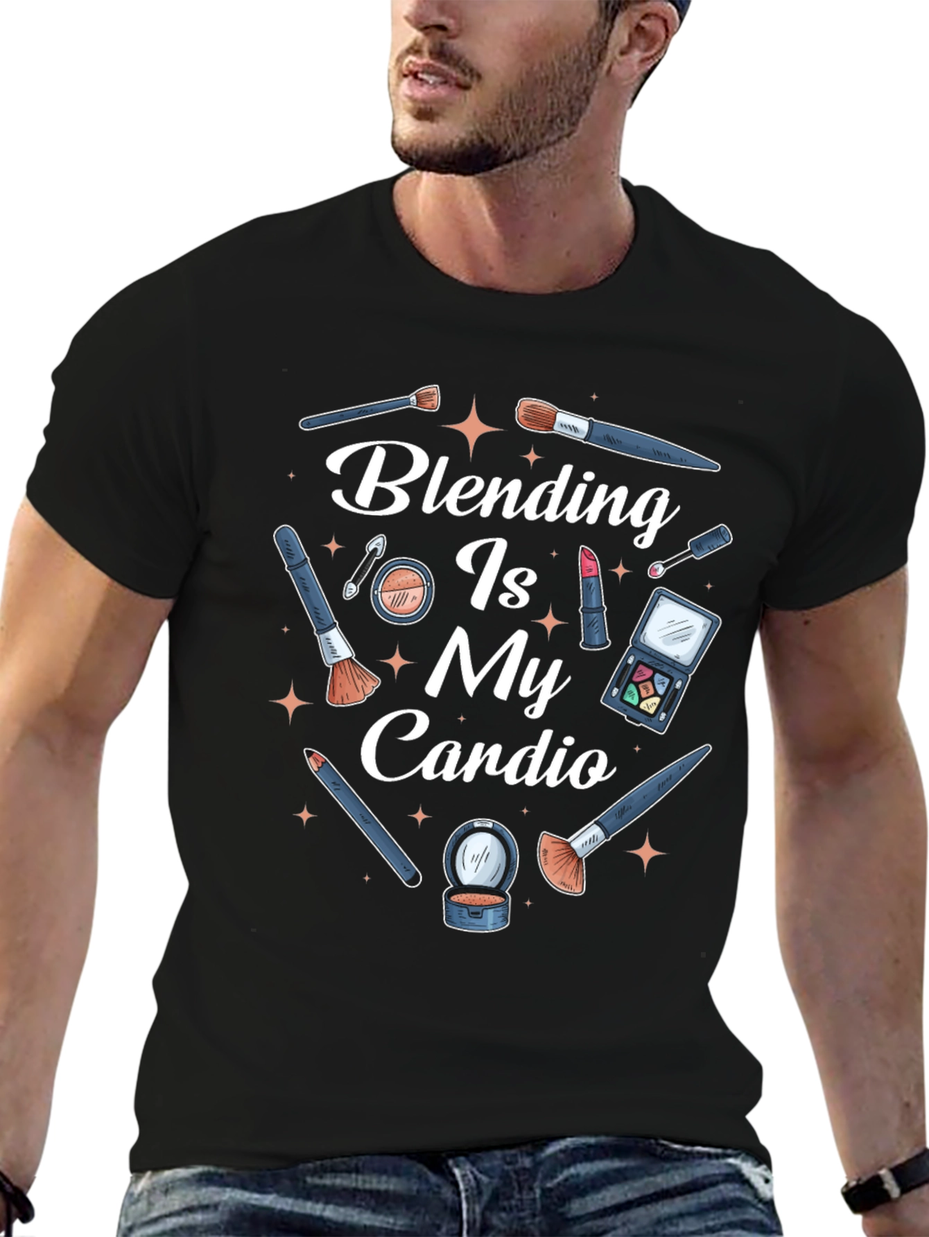 Blending Is My Cardio Graphic Tee
