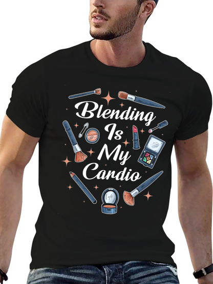 Blending Is My Cardio Graphic Tee