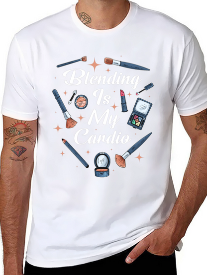 Blending Is My Cardio Graphic Tee