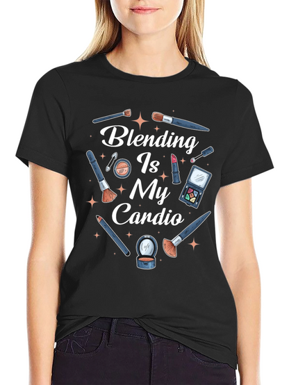 Blending Is My Cardio Graphic Tee