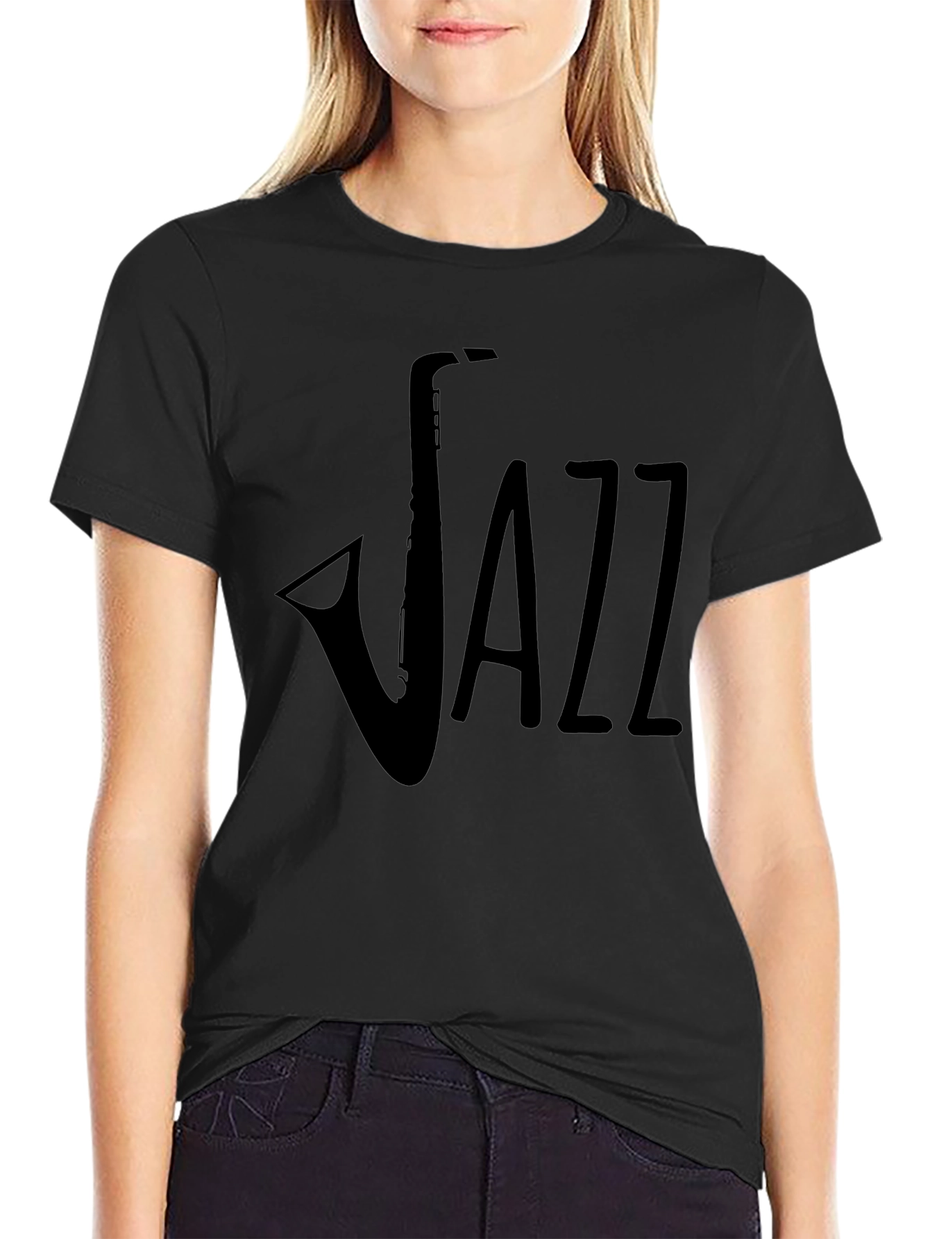 Jazz Saxophone T-Shirt - Classic Music Tee